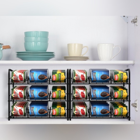 2 Pack,3 Tier Stackable Can Organizer - NEW IN BOX - Picture 11 of 12